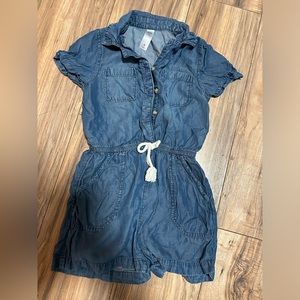 Lightweight shorts romper
